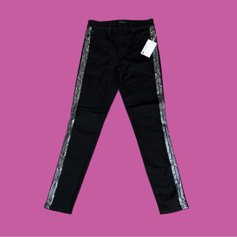 Nwt Joeâs Jeans Black Flawless The Charlie High-Rise Skinny Ankle Jeans Sz 24